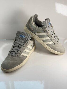 Adidas Busenitz Grey Suede Sneakers – Women’s US 9 (EU 40)